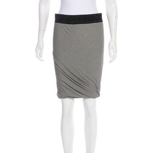 T by Alexander Wang striped bubble mini skirt XS